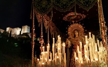 Prozession  in Granada