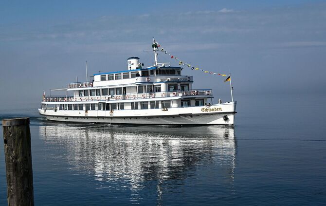 Weiße Flotte auf dem Bodensee