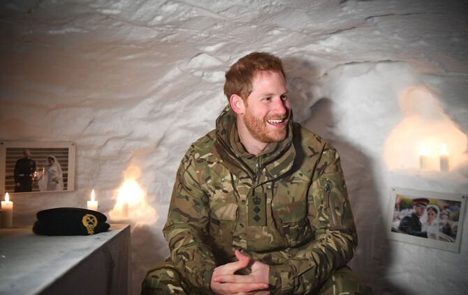 Herzog von Sussex besucht Royal Marines in Norwegen