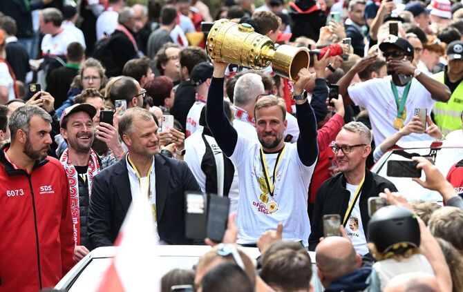 Nach dem DFB-Pokal Finale - VfB Stuttgart