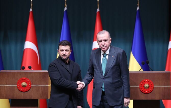 Selenskyj in der Türkei