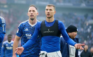 Nikola Katic und Edin Dzeko