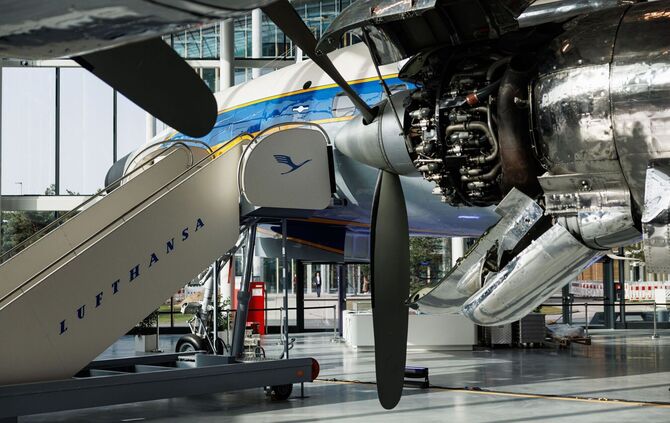 Lufthansas neues Besucherzentrum.