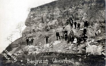 Am Ostermontag 1926 kam es in Urbach zu einem ersten Bergrutsch.