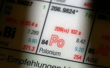 Polonium im Periodensystem