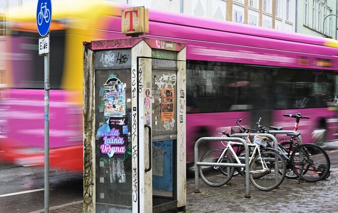 Telefonzelle ausser Betrieb