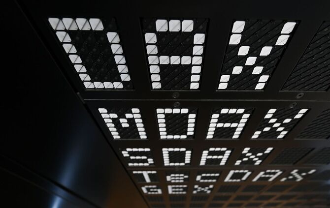 Wertpapierbörse in Frankfurt am Main