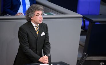 Der AfD-Politiker Matthias Moosdorf gehört dem Bundestag seit 2021 an. (Archivbild)