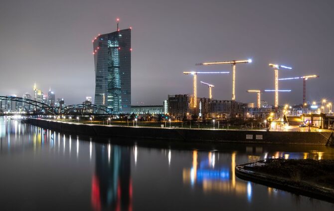 EZB in Frankfurt am Main