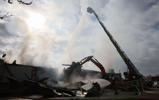 Feuer in Club in Kehl