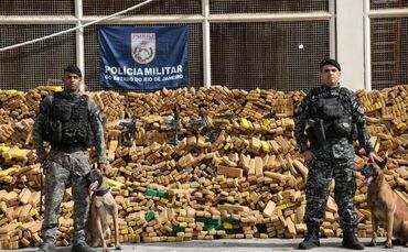 Rekordfund in Rio: Fast 50 Tonnen Marihuana