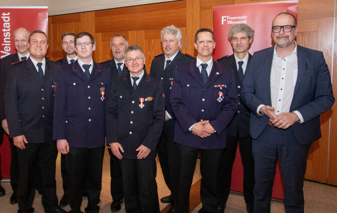 Von links: Jochen Seibold, Manuel Strauß, Simon Hahn, Matthias Lenz, Andreas Würthele, Michael Vaihinger, Frank Weber, Carsten G