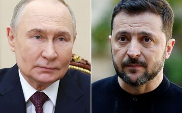 Wladimir Putin und Wolodymyr Selenskyj