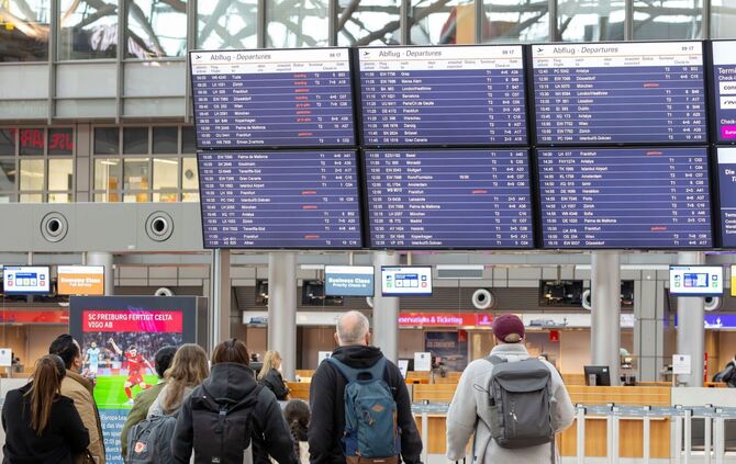 Streik bei der Lufthansa - Hamburg