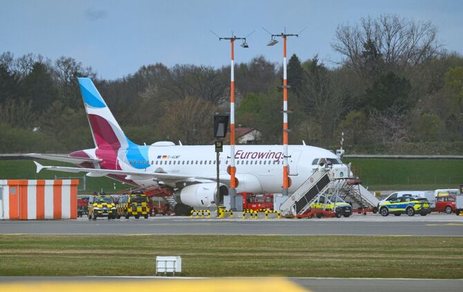 Flugzeug nach technischen Problemen in Hamburg gelandet