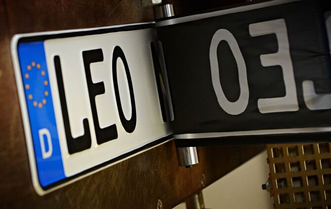 Neue alte Autokennzeichen