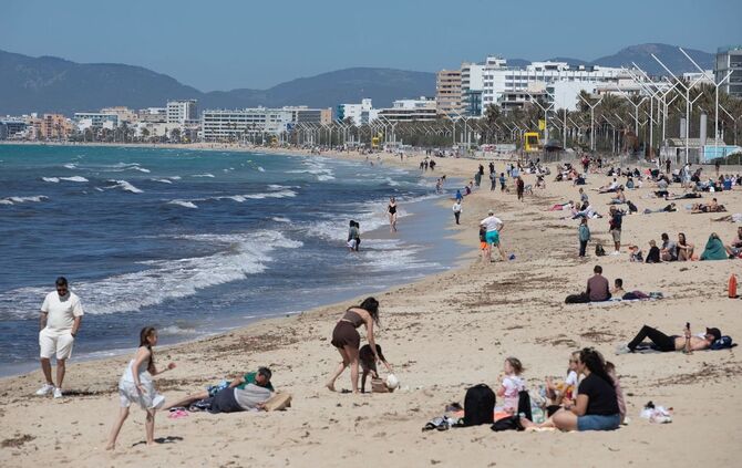 Strandtag auf Mallorca