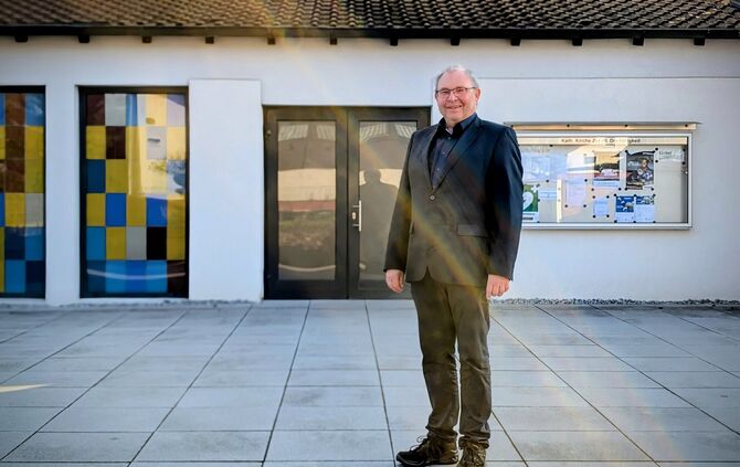 Pfarrer Markus Rometsch leitet die Seelsorgeeinheit Welzheim-Rudersberg.