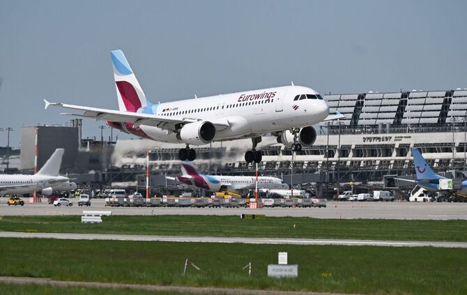 Eurowings am Flughafen Stuttgart