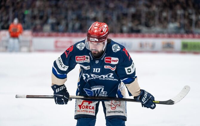 Mirko Höfflin bleibt bei den Wild Wings. (Archivbild)