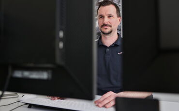 Daniel Belz, Waiblinger Kriminalhauptkommissar, Informatiker und Vater von vier Kindern.