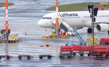 Streik bei der Lufthansa - Hamburg