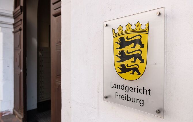 Prozess wegen Mordes in Freiburg
