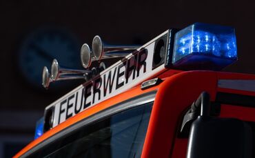 In der Nacht war auch die Feuerwehr im Einsatz. (Symbolbild)