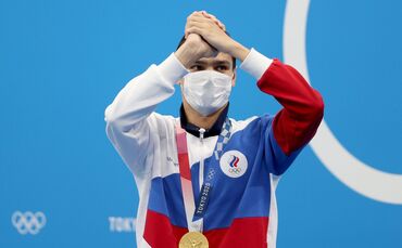 Der russische Schwimmer Jewgeni Rylow