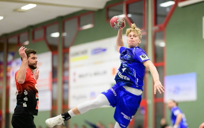 Fabian Lucas war bei der Niederlage des TVB II in Kronau mit sechs Treffern der beste Torschütze.