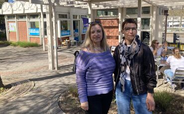 Hülya Seckin aus Beutelsbach (links) ist die Vorsitzende des Weinstädter Beirats für Integration und Migration (WeiBim), Andrea 