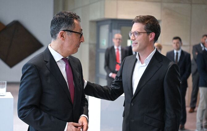 Sie dürften sich als Ministerpräsident und Stellvertreter am Kabinettstisch wiedertreffen: Cem Özdemir (Grüne) und Manuel Hagel