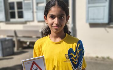 Yashasri Sriram, Spvgg Rommelshausen, wurde Württembergische Meisterin des Jahrgangs U12 weiblich.