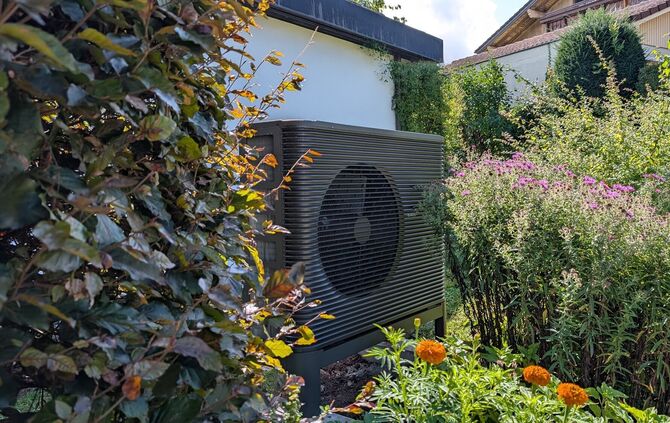 Eine Wärmepumpe in Walkersbach (Symbolfoto).