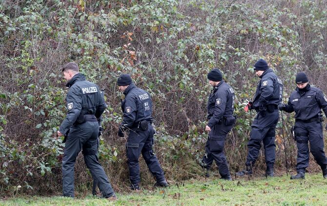 Spurensuche am Fundort im Fall Fabian