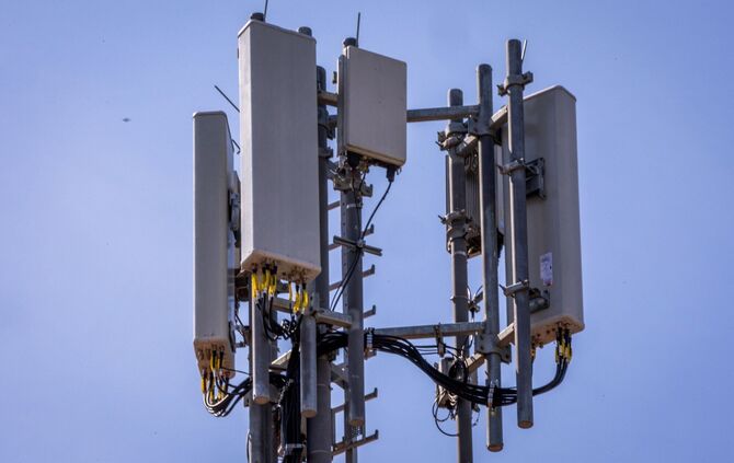 Einer von Zehntausenden Mobilfunk-Antennenstandorten in Deutschland. (Archivbild)