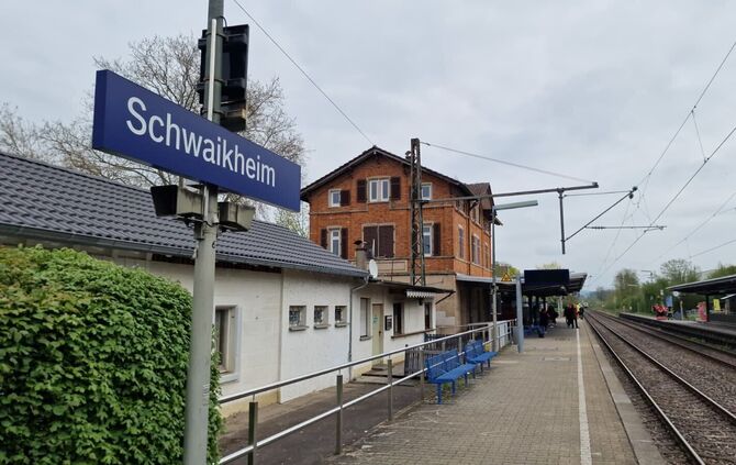 Der Unfall ereignete sich am Bahnhof in Schwaikheim.