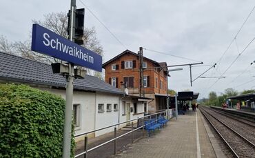 Der Unfall ereignete sich am Bahnhof in Schwaikheim.