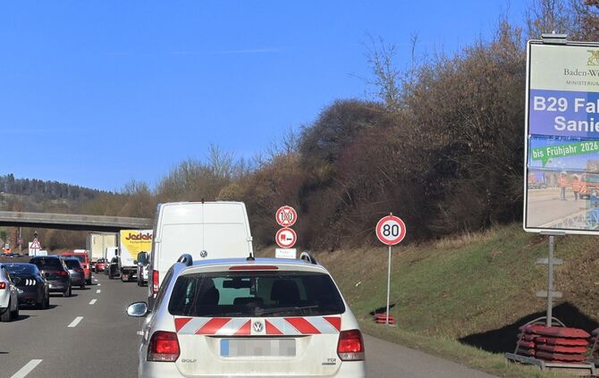 "Bis Frühjahr 2026": Sanierung der B29.