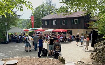Das NaturFreundeHaus auf dem Kappelberg in Fellbach ist ein beliebtes Ausflugsziel.