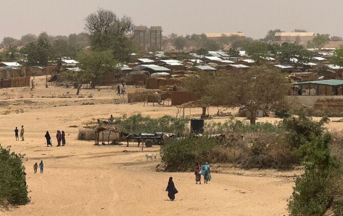 Flüchtlingslager Aboutengé im Tschad