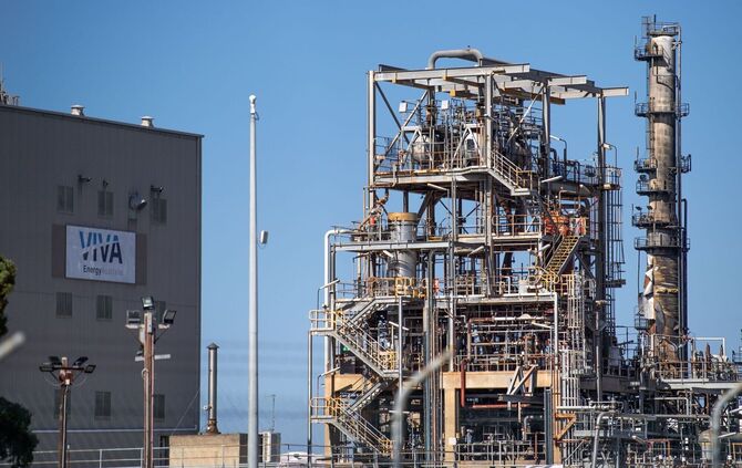 Brand in Raffinerie in Australien