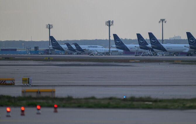 Lufthansa-Streik - Frankfurt/Main