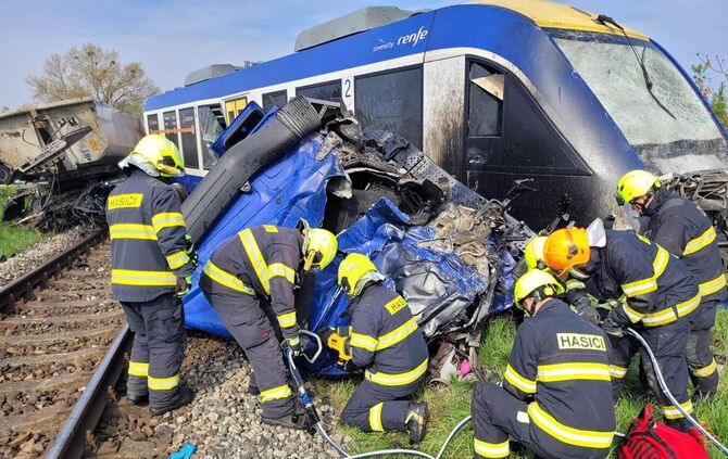 Ein Toter und 21 Verletzte bei Zugunfall in der Slowakei