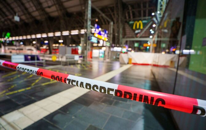 Kopfschuss im  Frankfurter Hauptbahnhof
