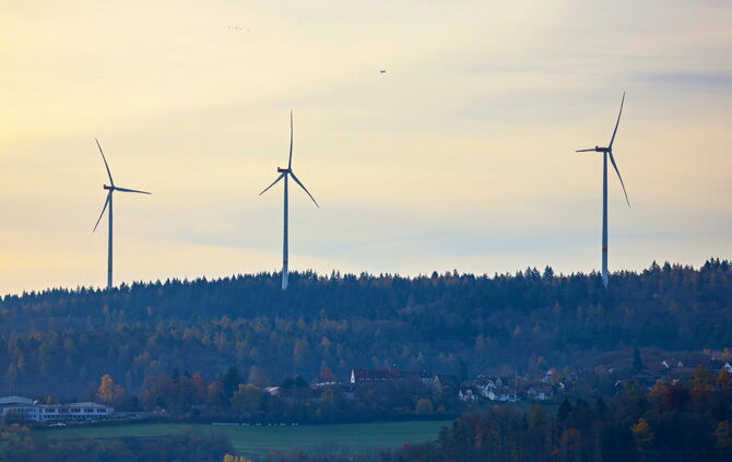 Drehen sich eines Tages auch Windräder bei Hößlinswart? Symbolfoto