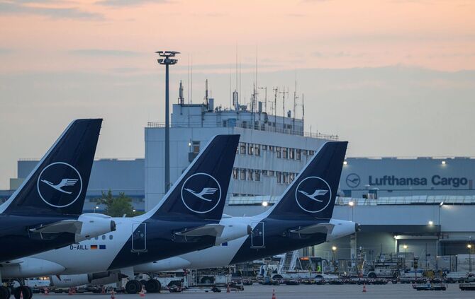 Lufthansa-Streik - Frankfurt/Main