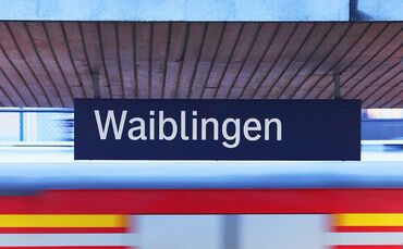 Bahnhof Waiblingen: Was wird denn im Juni da schon wieder gebaut?