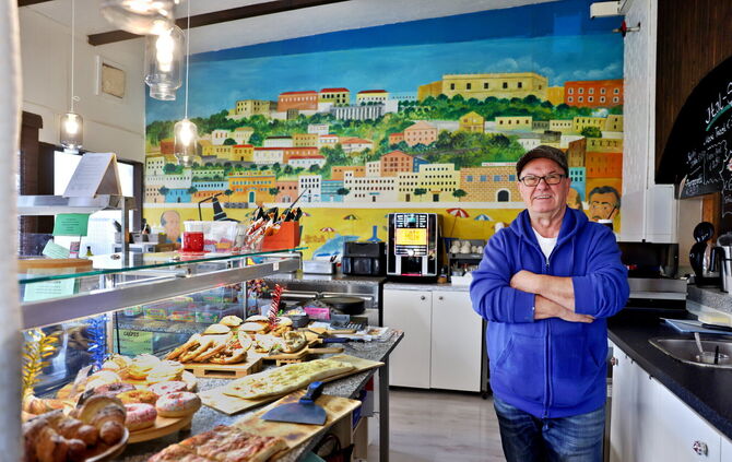 Dem Inhaber von "Italfisch" wurde die Liebe zum Meer in die Wiege gelegt.