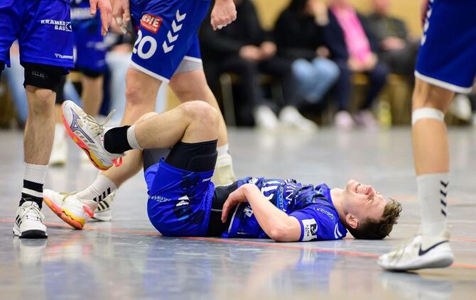 Maurice Widmaier hat sich an der Schulter verletzt. Der Rückraumspieler des TV Bittenfeld II könnte länger ausfallen.